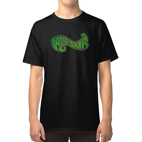 Weedpecker Logo Design Klassisk T-skjorte M
