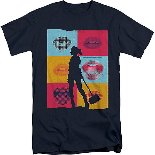 Harley Quinn Huulet Birds Of Prey T-paita M