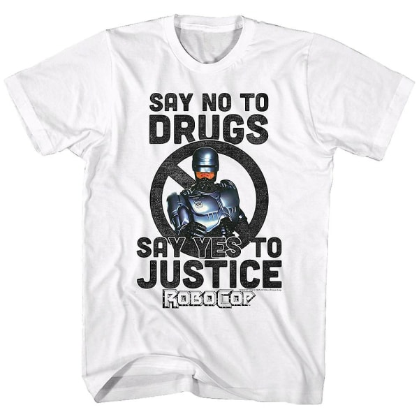 Say Yes To Justice Robocop T-paita XXL