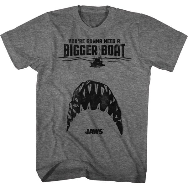 Bigger Boat Teeth Jaws T-shirt XL