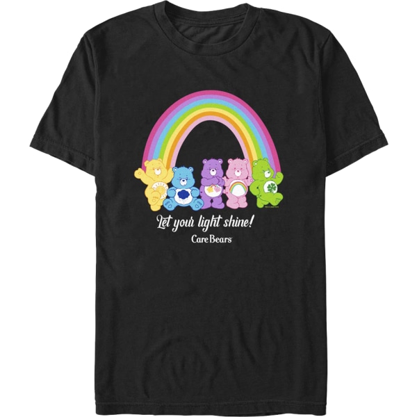 La din lys skinne Care Bears T-skjorte M