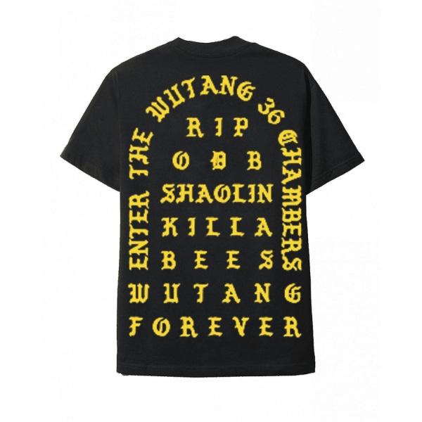 Wu Tang Clan Black Tee Shirt Jag känselförnimmelse som Wu Tang Paris L