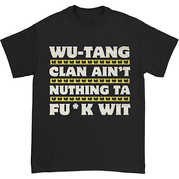 Wu Tang Clan F*ck Wit Svart T-shirt M