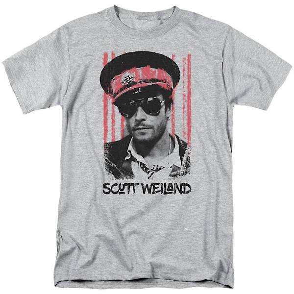 Scott Weiland Sort Hat Voksen T-shirt M