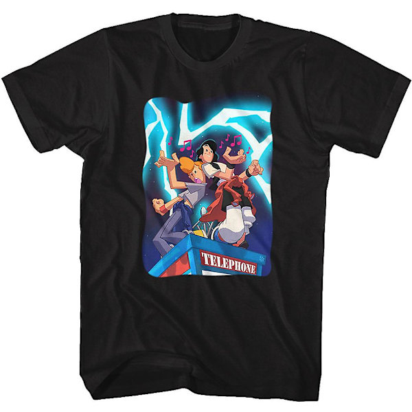 Air Gitarer Bill og Ted's Excellent Adventure T-skjorte L