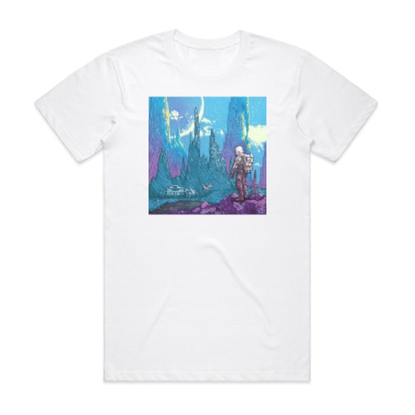 Juri Gagarin Juri Gagarin -albumin kansi T-paita Valkoinen XXXL