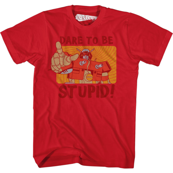 Wreck-Gar Dare To Be Stupid Shirt S