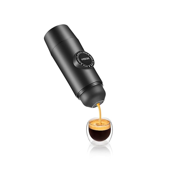 Kannettava Kahvikone Kotikäyttöön Latautuva Akulla Auto Mini Sähköinen Espresso Kapseli Kahvi ma