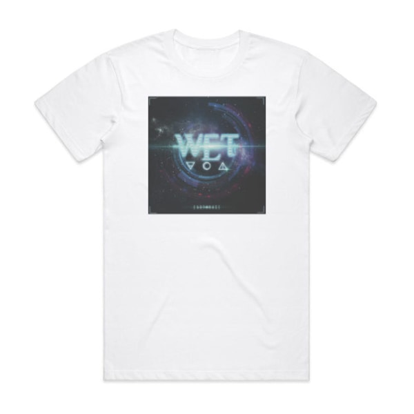 WET Albumcover Earthrage 5Af808E27F374 Album Cover T-shirt Hvid M