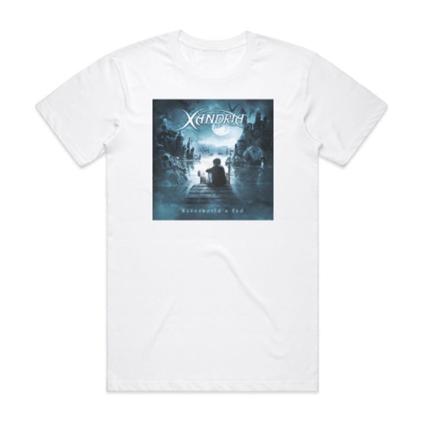 Xandria Neverworlds End Album Cover T-shirt Hvid XXXL