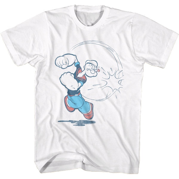 Optræk Punch Popeye T-shirt L