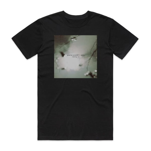 Winter Severity Index Slanting Ray Album Cover T-Shirt Black L