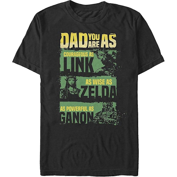 Fars dag Legend of Zelda Nintendo T-shirt XL