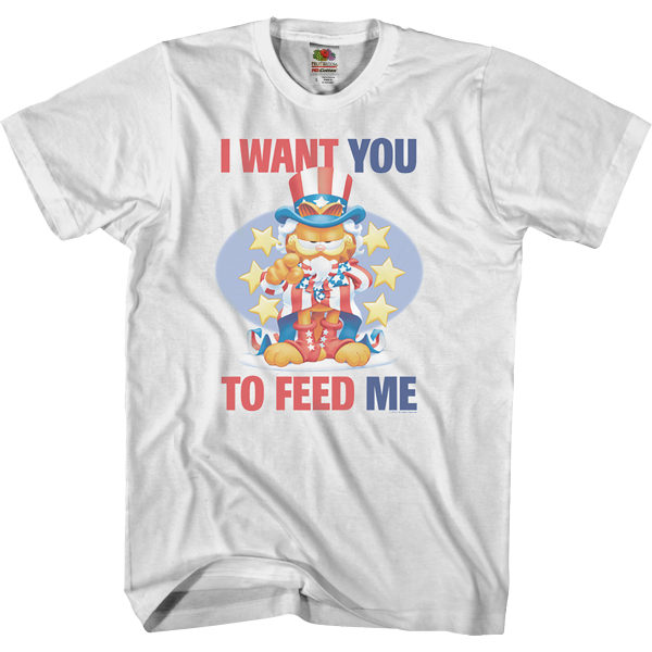 Feed Me Garfield T-Shirt S