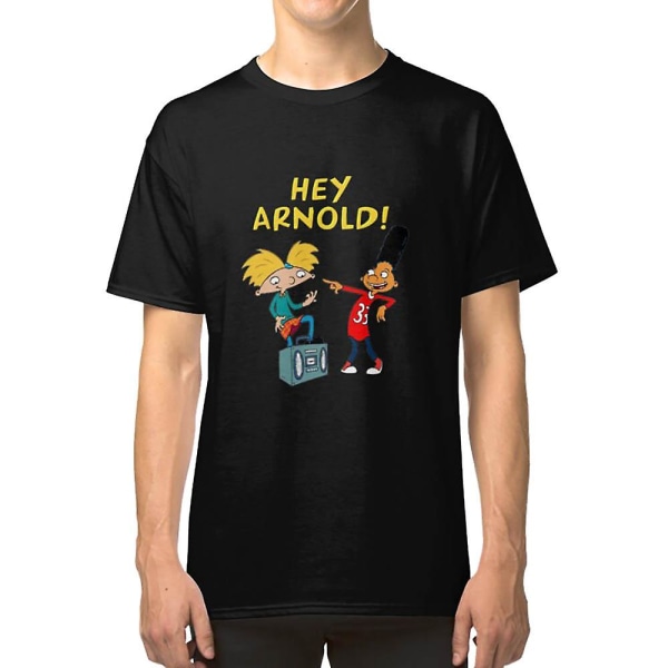 Hey Arnold! T-shirt black