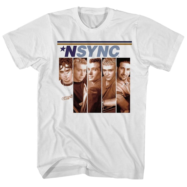 *NSYNC T-shirt Box Gruppe Foto NSYNC Shirt XL