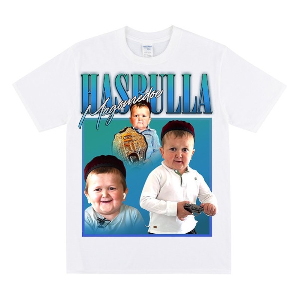 HASBULLA Homage T-shirt White XL