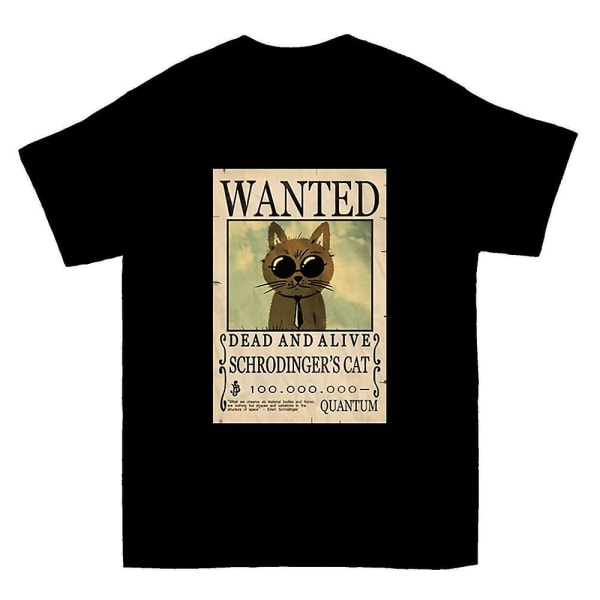 Schrödingers katt-t-shirt XXL