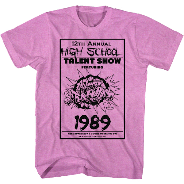 Talent Show Bill og Ted's Excellent Adventure T-shirt M