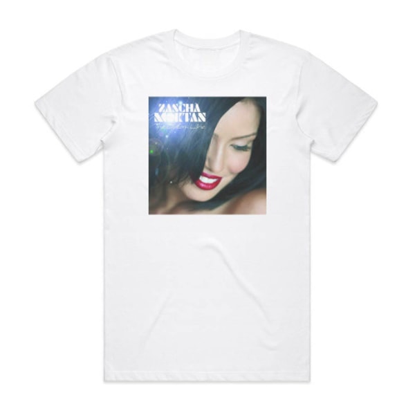 Zascha Moktan The Bottom Line Album Cover T-shirt Hvid S