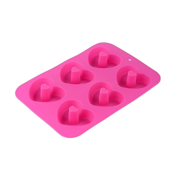 Silikon Donutform, Bare Pop Up, Non-Stick Donut Bageform, Til Donuts, Muffins, Kage Cookies