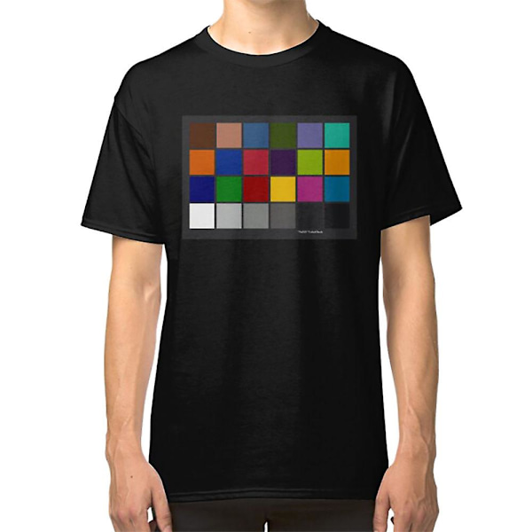 Farve Checker Chart T-shirt M