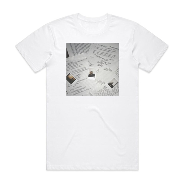 XXXTENTACION 17 Albumin Kansi T-paita Valkoinen S