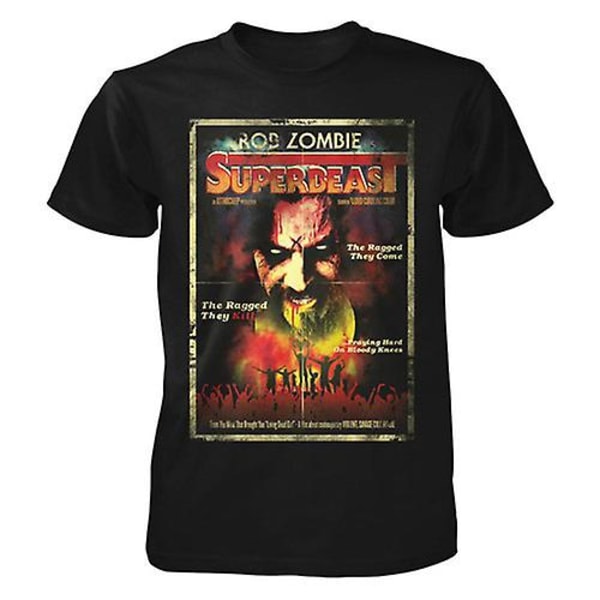 Rob Zombie Superbeast Poster T-skjorte M