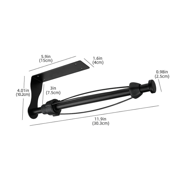 Papirhåndkleholder, kjøkken bad under skap papirhåndkleholder med demper, veggbrakett