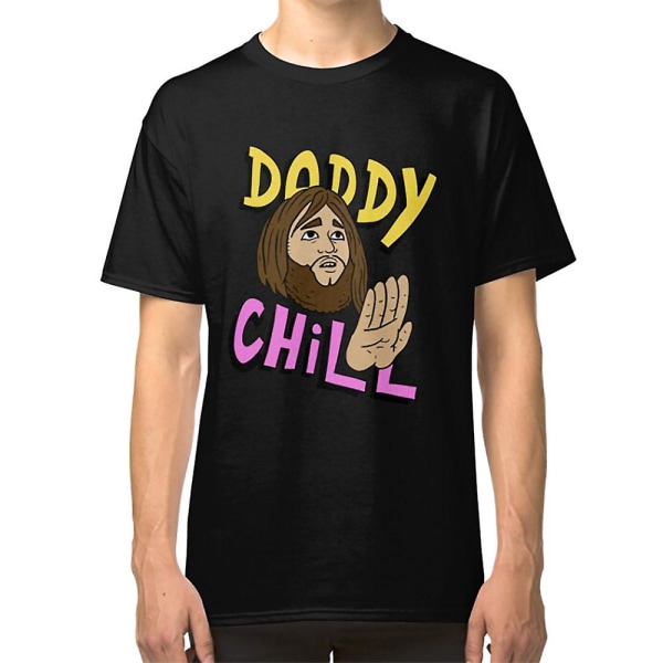 Pappa chill, rolig design. T-shirt M