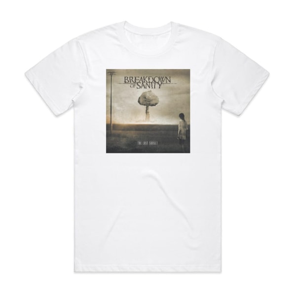 Breakdown of Sanity The Last Sunset Album Cover T-shirt Vit XXL