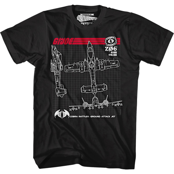 Cobra Rattler GI Joe T-skjorte M
