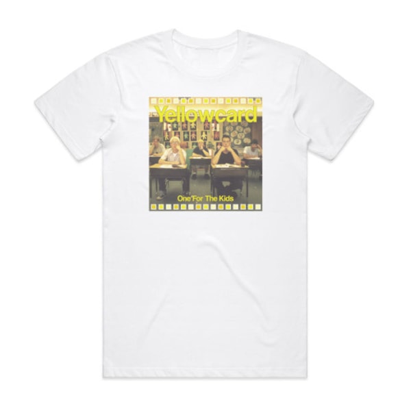 Yellowcard One For The Kids cover T-shirt Vit M