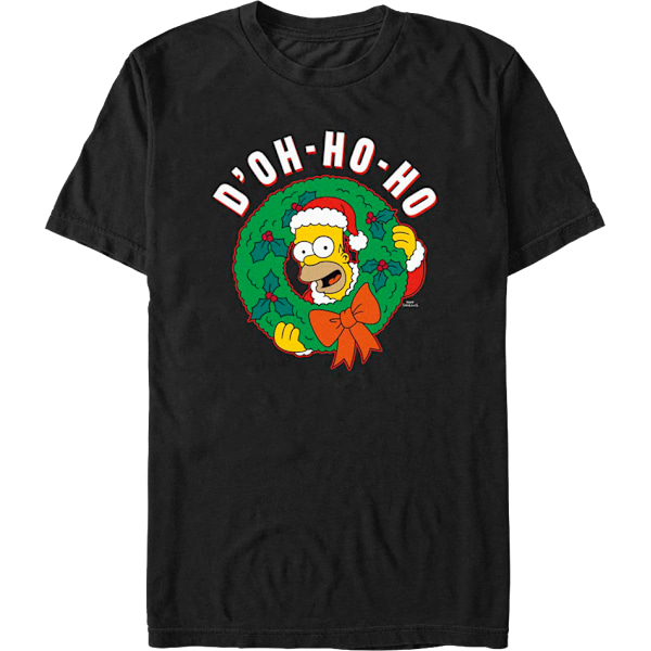 D'oh-Ho-Ho Simpsons T-skjorte M