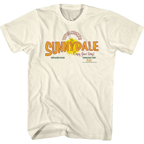 Välkommen till Sunnydale Buffy The Vampire Slayer T-shirt L