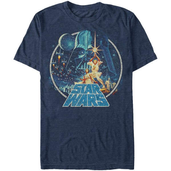 Star Wars A New Hope T-shirt för affischkonst M