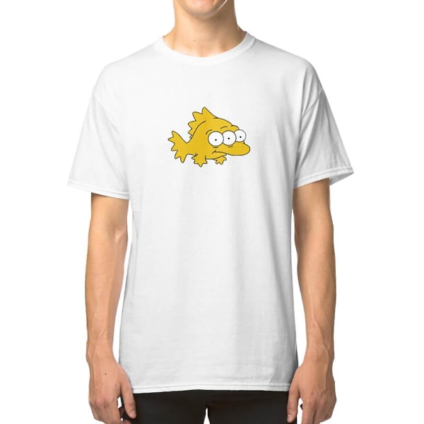 T-shirt med treögd fisk L