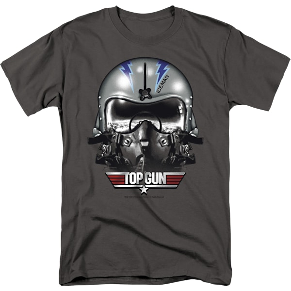 Iceman Hjelm Top Gun T-skjorte M