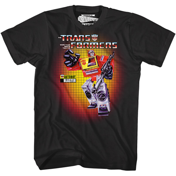 Box Art Blaster Transformers T-paita M