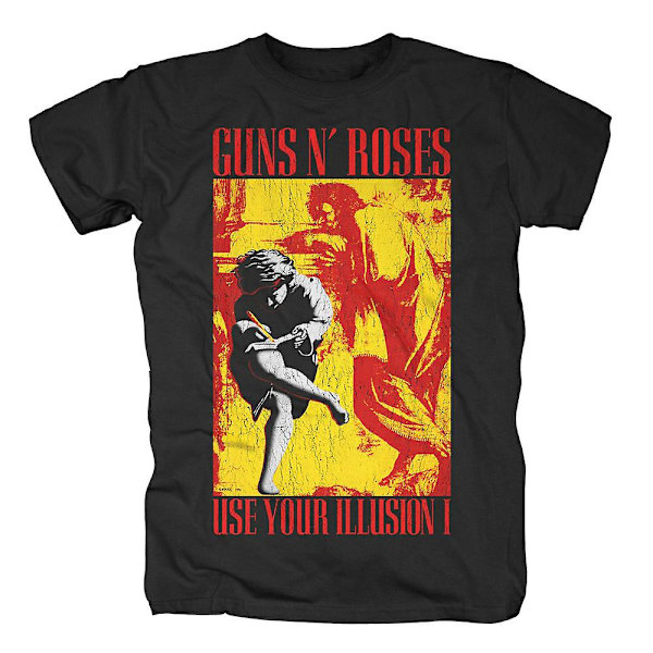 Guns N Roses Illusion Get In The Ring T-skjorte M