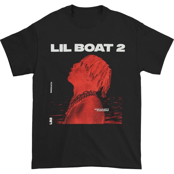 Lil Yachty LB2 Punainen Negatiivinen T-paita XXXL