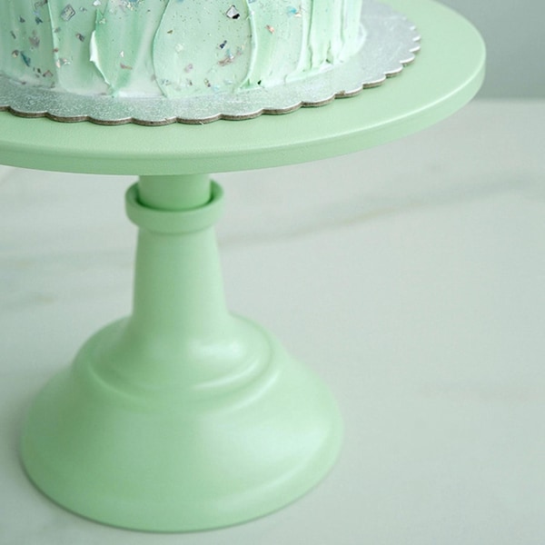 2 st Metallkakestativ Runda Socklar Dessertställ Cupcakes Display Stativ Födelsedagsbakverk w