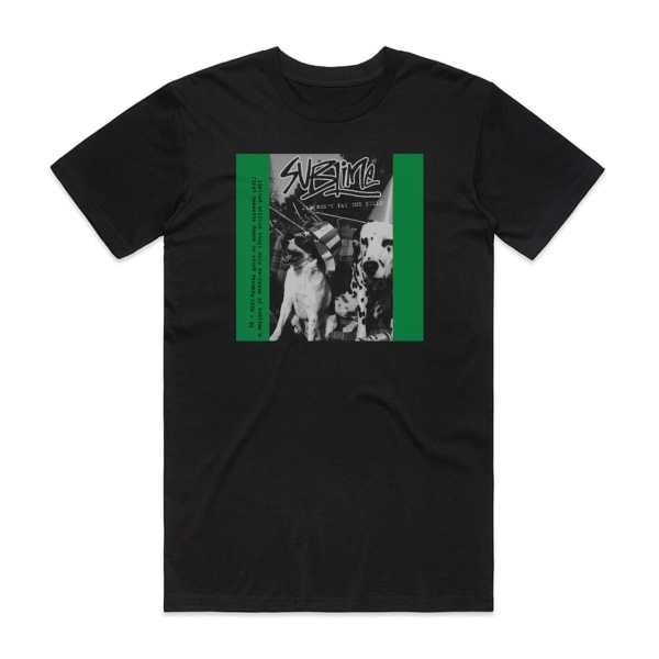 Sublime Jah Wont Pay The Bills Album Cover T-Shirt Svart XL