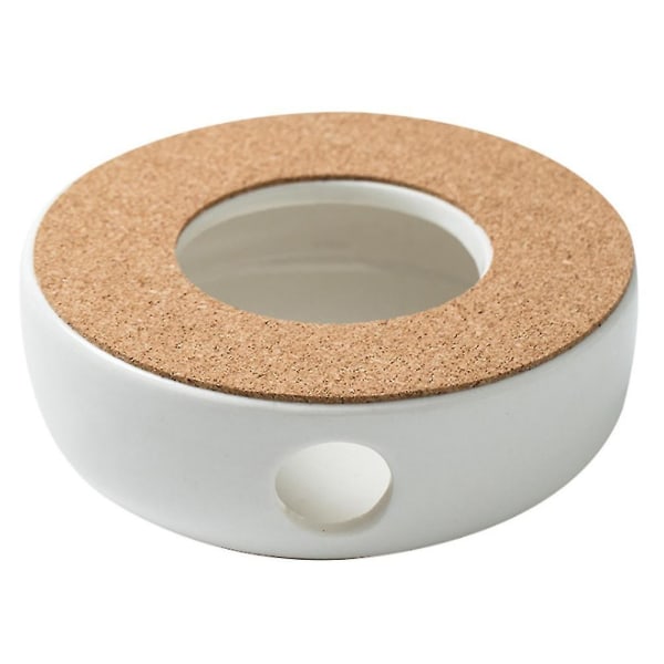 Mini Bärbar Keramisk Tekanna Stativ Bas Tekanna Värmare Isolering Bas Kaffe Värmare Ljus H