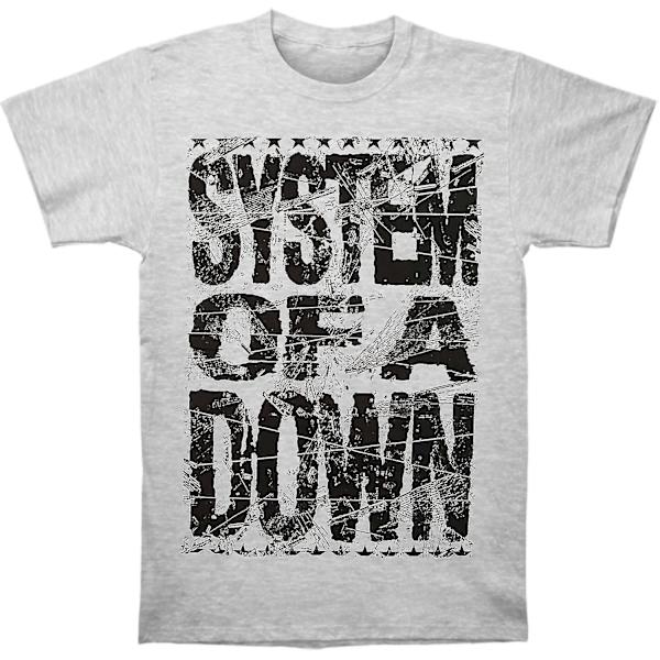 System Of A Down Shattered T-shirt L