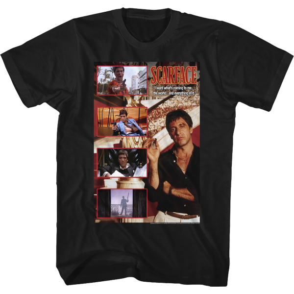 I Want What's Coming To Me Scarface T-shirt M