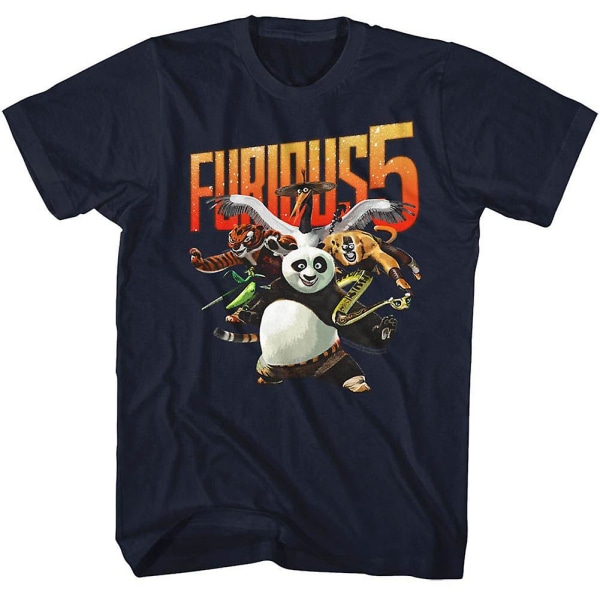 Kung Fu Panda Furious 5 -paita M