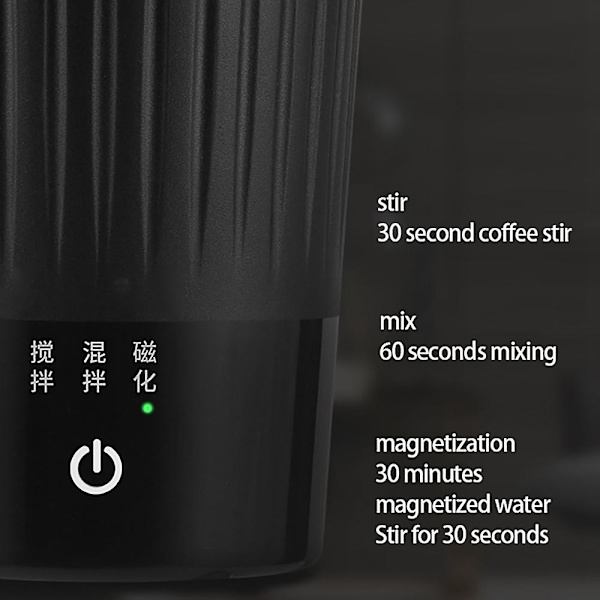 Laddningsbar Automatisk Självrörande Magnetisk Mugg Elektrisk Smart Blandningskaffekopp för Proteinpulver