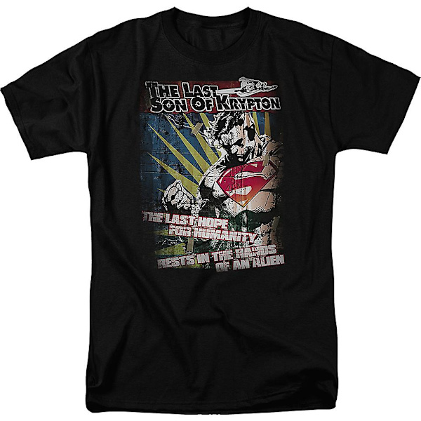 Last Son Of Krypton Superman T-paita XXL