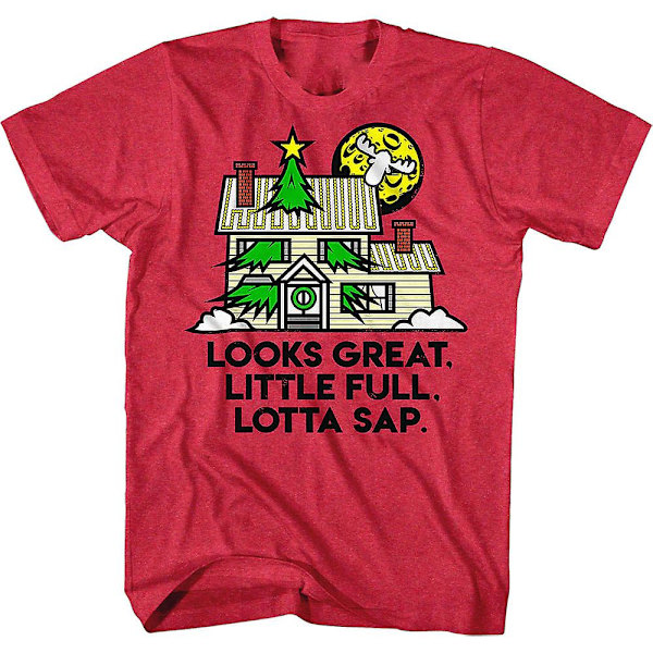Looks Great Little Full Lotta Sap Joululoma T-paita XL